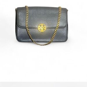 Tory Burch Black Leather Crossbody Bag